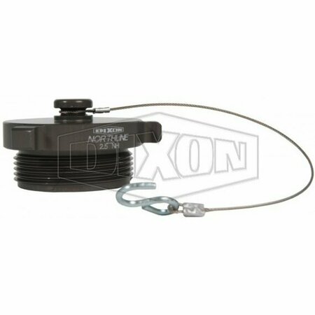DIXON The Right Connection Rocker Lug Plug with Cable, 1-1/2 in Nominal, MNPSH End Style, Aluminum, Domest PLUG150S-C